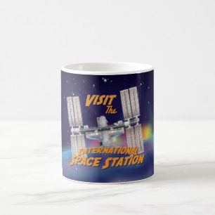 Besuchen Sie die Internationale Raumstation Kaffeetasse