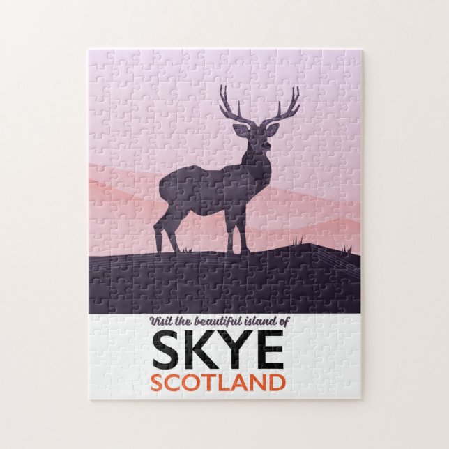 Besuchen Sie die wunderschöne Insel Skye Puzzle (Vertikal)