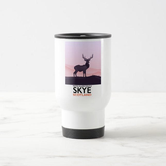 Besuchen Sie die wunderschöne Insel Skye Reisebecher (Mittel)