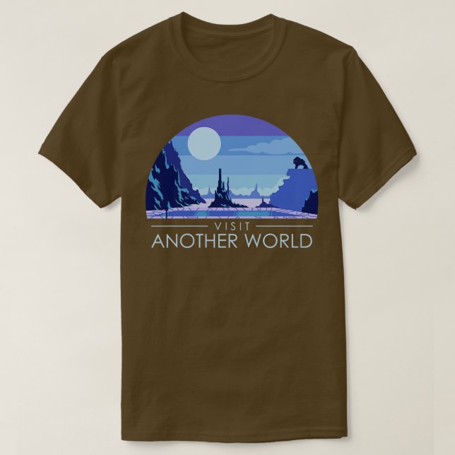 Besuchen Sie ein anderes World Retro Video Game T-Shirt (Design vorne)