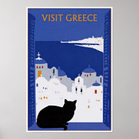 Besuchen Sie Griechenland, Santorini Vintage Reise