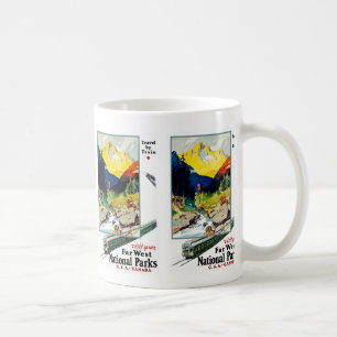 Besuchen Sie Ihre Far West Nationalparks Tasse