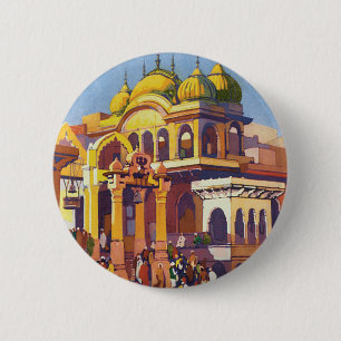 Besuchen Sie India Muttra Button