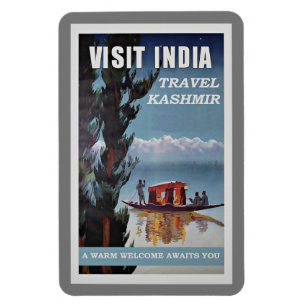 Besuchen Sie Indien, Reisen Sie nach Kaschmir, Magnet