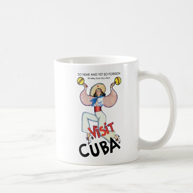 Besuchen Sie Kuba Kaffeetasse (Rechts)