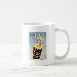 Besuchen Sie Kuba Tiki Fiesta Siesta Vintage Urlau Kaffeetasse