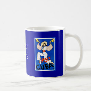 Besuchen Sie Kuba Vintage Tasse