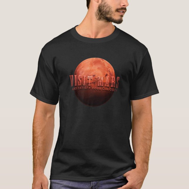 Besuchen Sie Mars Premium T-Shirt (Vorderseite)