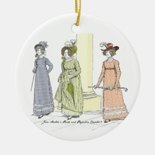 Besuchen Sie Netherfeld Jane Austen Pride und Voru Keramik Ornament