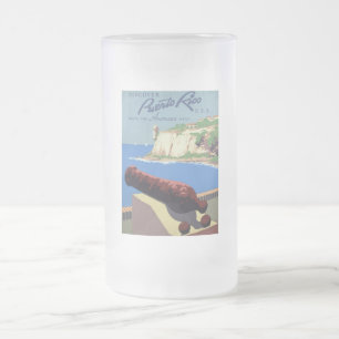 Besuchen Sie Puerto Rico, die Festung El Morro, Al Mattglas Bierglas