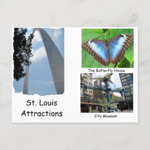 Besuchen Sie St. Louis. Postkarte