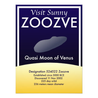 Besuchen Sie Sunny Zoozve Solar System Travel Post Fotodruck