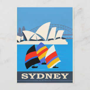 Besuchen Sie Sydney, Australien Postkarte