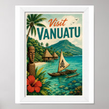 Besuchen Sie Vanuatu Travel Vintage