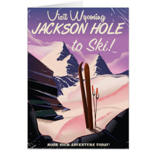 Besuchen Sie Wyoming! Jackson Hole zum Skitourenpl