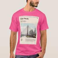 Besuchen So Paulo Brasilien (Reiseplakat)