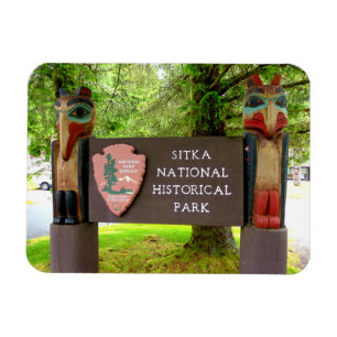 Besucherzentrum Sitka NHP, Alaska Magnet