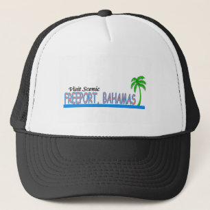 Besuchs-landschaftlicher Freihafen, Bahamas Truckerkappe