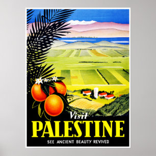 Besuchs-Palästina ~ sehen die alte wieder belebte Poster