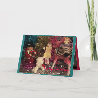 Besuchsonkel Mistletoe Feiertagskarte