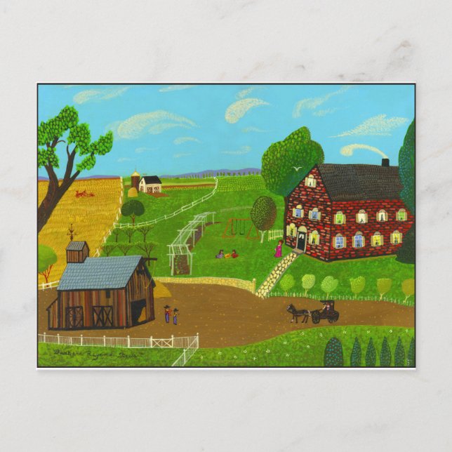 Besuchstag Postkarte (Vorderseite)