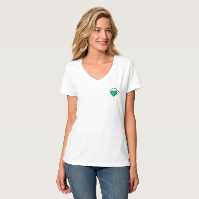 Besuchstag-Shirt T-Shirt (Vorderseite Vollansicht)