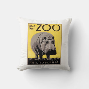 Besucht den Zoo Kissen