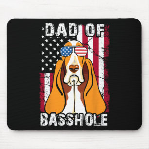 Bet-hound Vatertag Geschenk Dad Von Bhole Hund 4. Mousepad