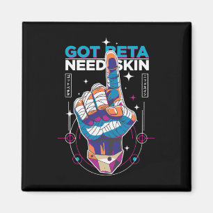 Beta bekommen, Skin benötigt, lustiger Kletterhumo Magnet