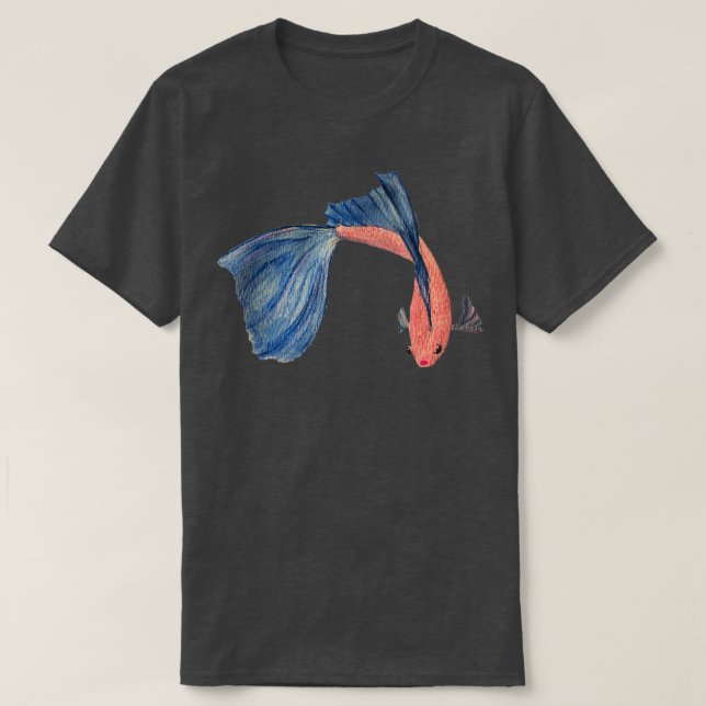 Beta-Fisch T-Shirt (Design vorne)