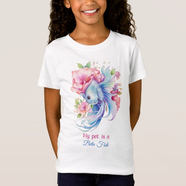 Beta Fish Fantasy Fairy Tale T-Shirt (Vorderseite)