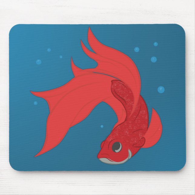 Beta Fish Mousepad (Vorne)