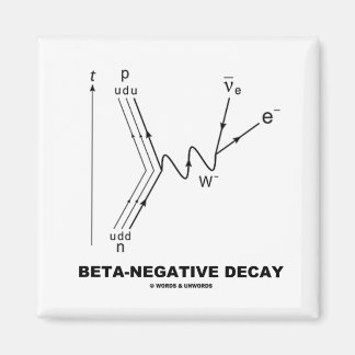Beta-Negativer Niedergang (Nukleare Physik) Magnet