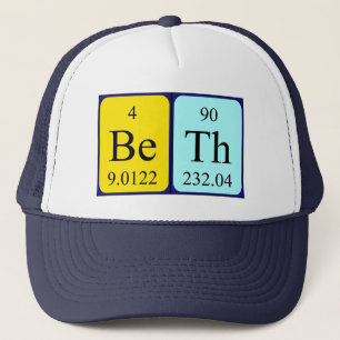 Beta Periodenname Truckerkappe