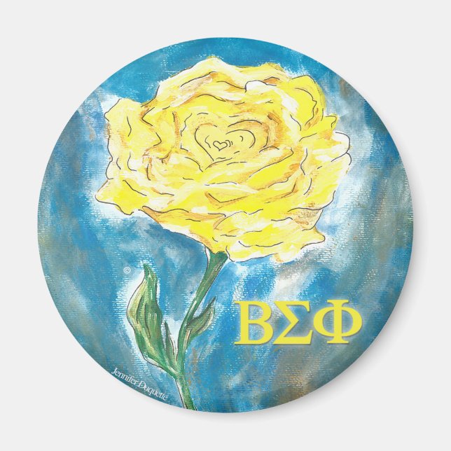 Beta Sigma Phi Magnet (Vorne)