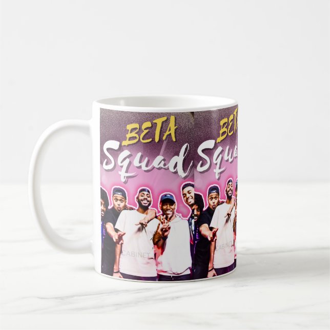 Beta-Squad-Gruppe Kaffeetasse (Links)