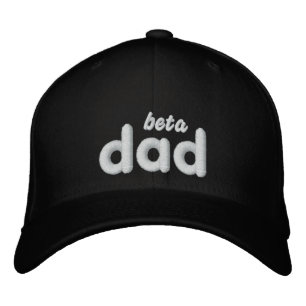 Beta-Vater-Hut mit Heckmarke Bestickte Baseballkappe