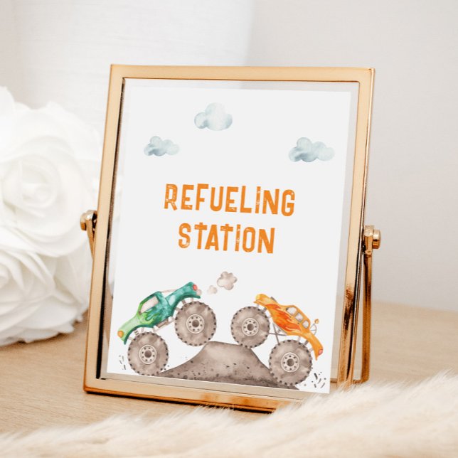 Betankungsstation Monster Bash Poster (Von Creator hochgeladen)