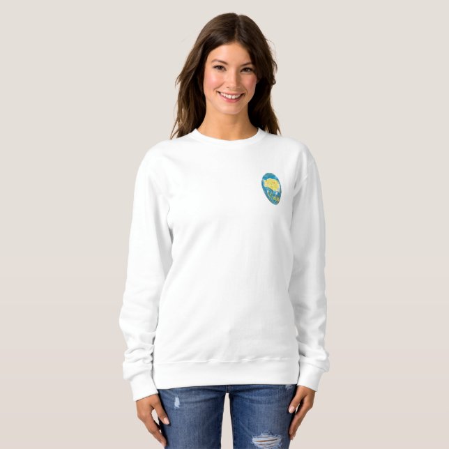 Betasigma-Phi-Sweatshirt (oval) Sweatshirt (Vorne ganz)