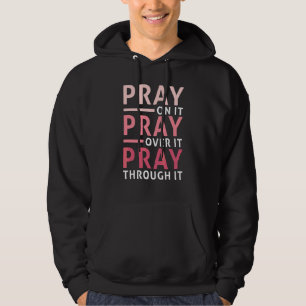 Bete Bete Bete  Bete dafür Bete darüber Bete hindu Hoodie