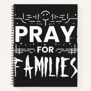 Bete für die Familien Notizbuch