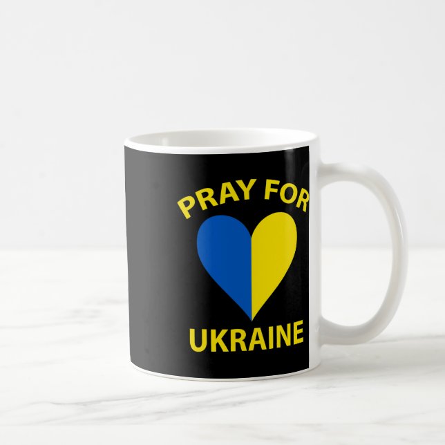 Bete für die Ukraine 2  Kaffeetasse (Rechts)