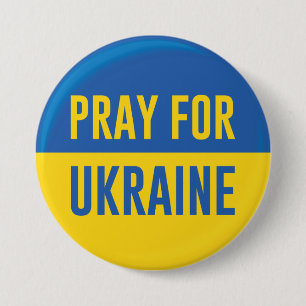 Bete für die Ukraine Button