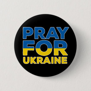 Bete für die Ukraine Button