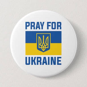 Bete für die Ukraine Button