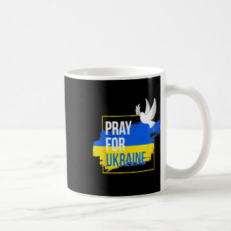 Bete für die Ukraine Friedens-Taube Männer Frauen Kaffeetasse