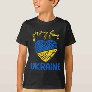 Bete für die Ukraine - Ich stehe hinter der Ukrain T-Shirt