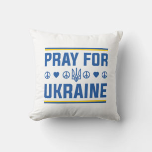 Bete für die Ukraine Kissen