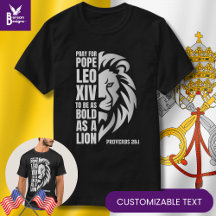 Bete für POPE LEO XIV Bold Lion Christlich katholi
