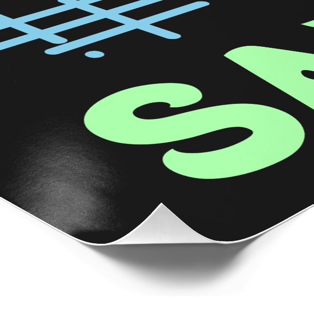 Bete für sichere Kinder Poster (Ecke)